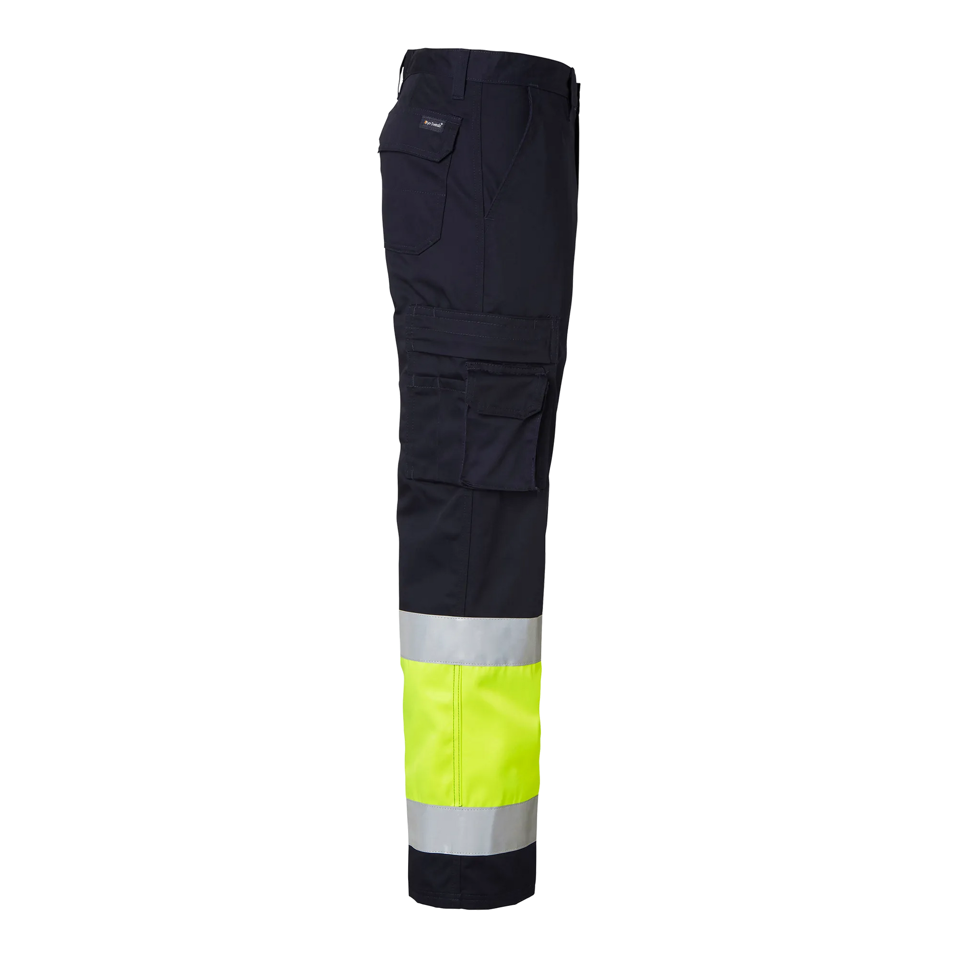 Navy/fluorescent yellow