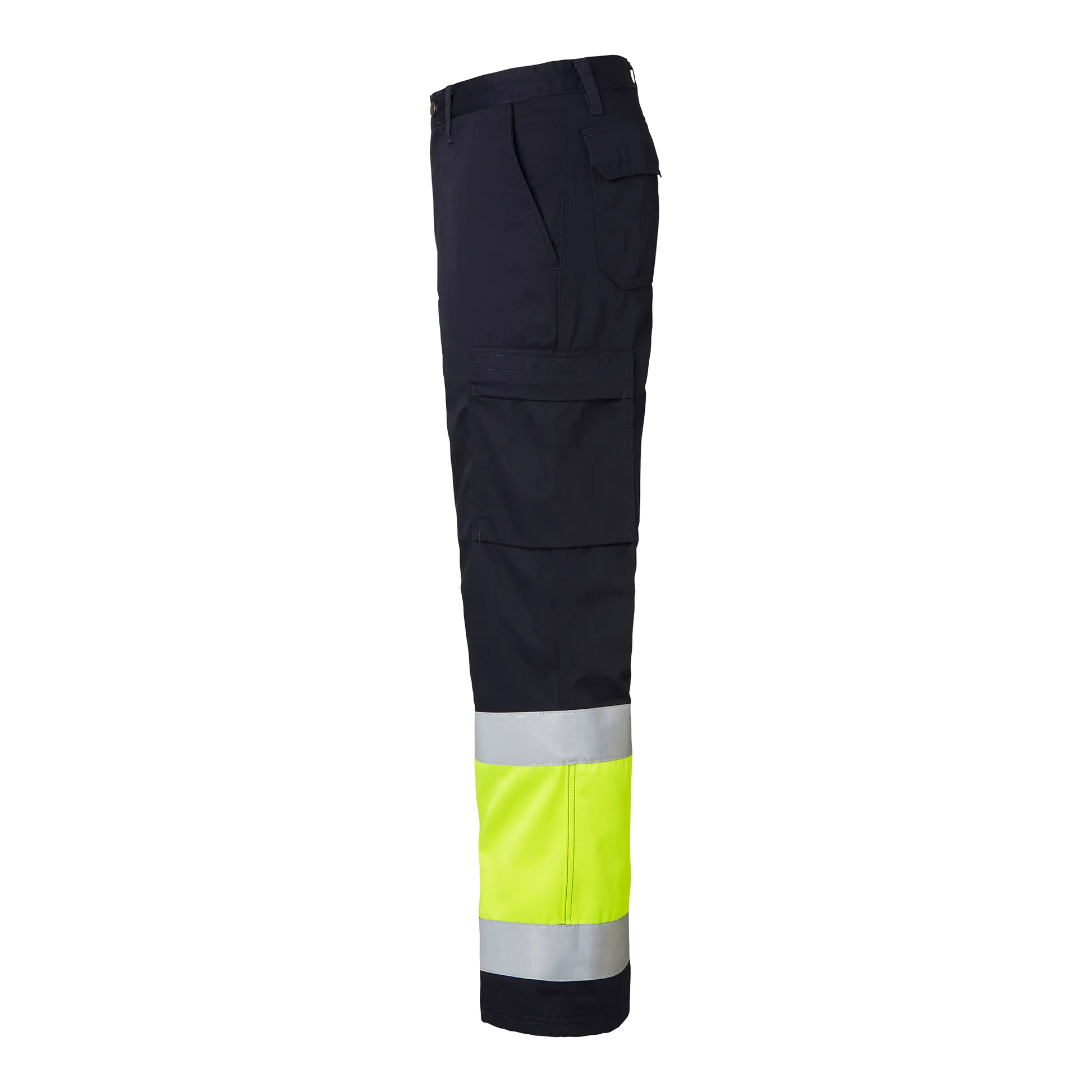 Navy/fluorescent yellow